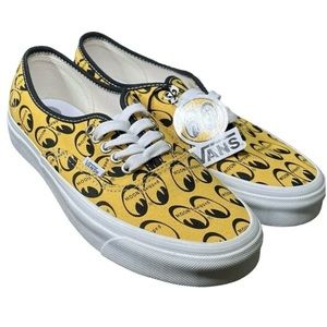 VANS Mooneyes Authentic 44 DX Sneakers Yellow Mens 3.5 Womens 5 NIB!